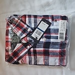 Tommy Hilfiger Samson Yarn-Dyed Plain Flannel Shirt